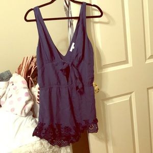 Winston White Romper Size Small